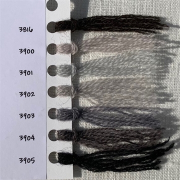 HF Orginal uld - 3816-3905 mørkebrun grå sort nuancer